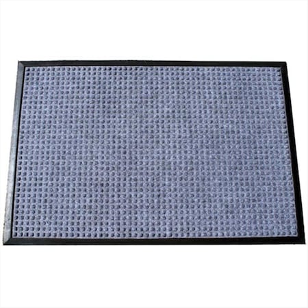 Ricki'S Rugs 630S0023GY 2 ft. W x 3 ft. L Stop-N-Dry Mat in Gray RI63061